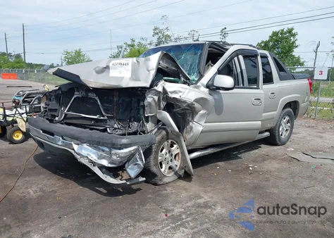 2005 Chevrolet Avalanche 1500 Z66 z USA, uszkodzony, nr VIN 3GNEC12Z05G231960